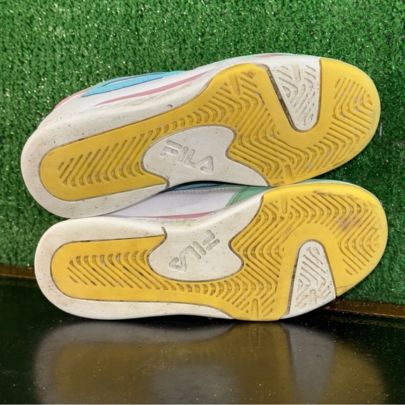 Fila Multiverse Pastel Green Pink Blue Easter 3BM01380-149 Preschool Size 3Y - Picture 5 of 6